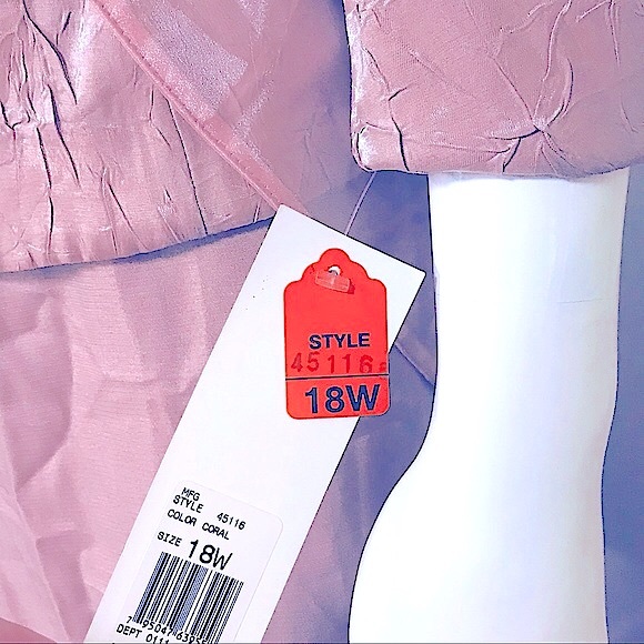 🆕2pc Elegant RoseGold Formal Dress w/Fine Jacket - Picture 14 of 16